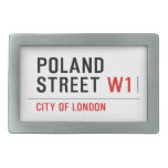Poland Street  Belt Buckle