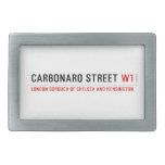 Carbonaro street  Belt Buckle