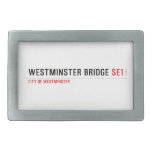 Westminster Bridge  Belt Buckle