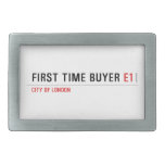 First time buyer  Belt Buckle