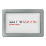 GAZA STRIP  Belt Buckle