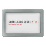 Gorselands Close  Belt Buckle