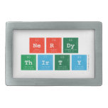 Nerdy
 Thirty  Belt Buckle