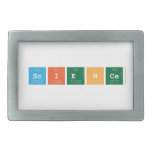 Science  Belt Buckle