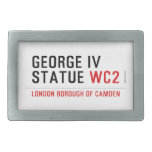george iv statue  Belt Buckle