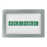 WELCOME  Belt Buckle