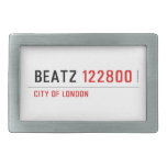 Beatz  Belt Buckle