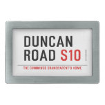 Duncan Road  Belt Buckle