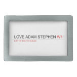 Love adam stephen  Belt Buckle