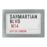sarmartian blvd   Belt Buckle