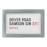 Dover Road  Damson Gin  Belt Buckle