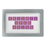 Periodic
 Table
 Writer  Belt Buckle