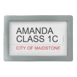 AMANDA class 1C  Belt Buckle