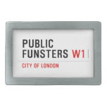 public funsters  Belt Buckle