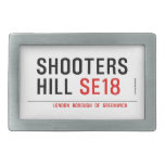 Shooters  Hill  Belt Buckle