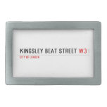 Kingsley Beat Street  Belt Buckle