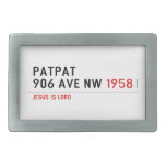 Patpat 906 ave nw  Belt Buckle