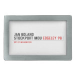 Jan Boland Stockport MDU  Belt Buckle
