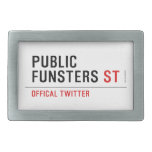 public funsters  Belt Buckle
