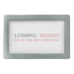 istanbul  Belt Buckle