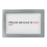 Froslass and glalie ln  Belt Buckle