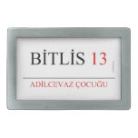 BİTLİS  Belt Buckle