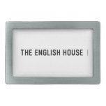 The English HOUSE  Belt Buckle
