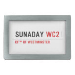 sunaday  Belt Buckle