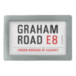 graham road  Belt Buckle