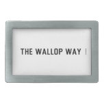 The Wallop Way  Belt Buckle