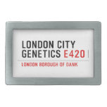 LONDON city genetics  Belt Buckle