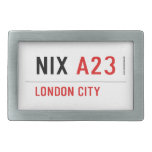 Nix  Belt Buckle