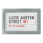 Lizzie Austen Street  Belt Buckle