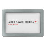 alexie kawehi decosta  Belt Buckle