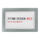 FitiMi Design  Belt Buckle
