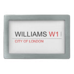 WILLIAMS  Belt Buckle