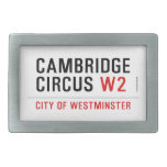 Cambridge Circus  Belt Buckle