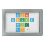 What
 would
 Walt
 Do?  Belt Buckle