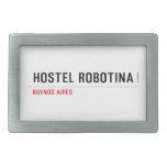 Hostel Robotina  Belt Buckle