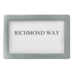 Richmond way   Belt Buckle