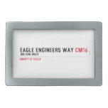 Eagle Engineers way  Belt Buckle
