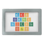 Mrs 
 Campos
 Science
 Class  Belt Buckle