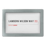 Lamborn Wilson Way  Belt Buckle