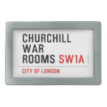 Churchill war rooms  Belt Buckle