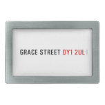 Grace street  Belt Buckle