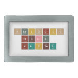 Periodic
 Table
 Writer  Belt Buckle
