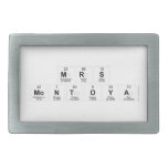 Mrs
 Montoya  Belt Buckle