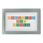 Chemistry 
 Club 
 Ouargla  Belt Buckle