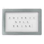 Periodic
 Table
 Writer  Belt Buckle