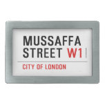 Mussaffa Street  Belt Buckle